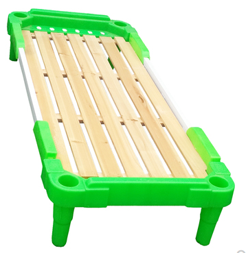小學生托管班用床 小孩午托兒童午睡折疊床塑料木板單人 小飯桌床